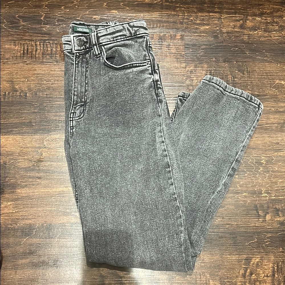Wild Fable Gray Straight Leg Jeans